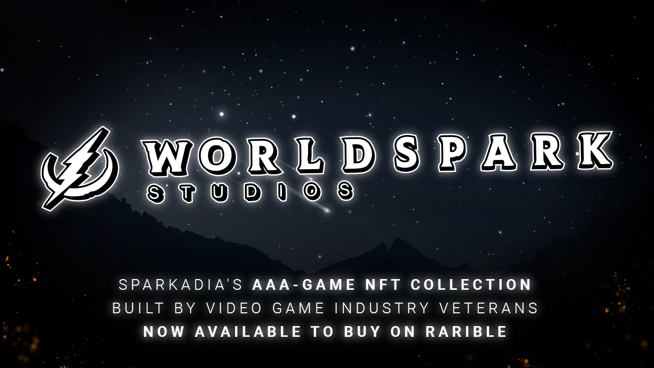 Sparkadia’s AAA-Game NFT Collection Built by Gaming Industry Veterans Now Available to Buy on Rarible
